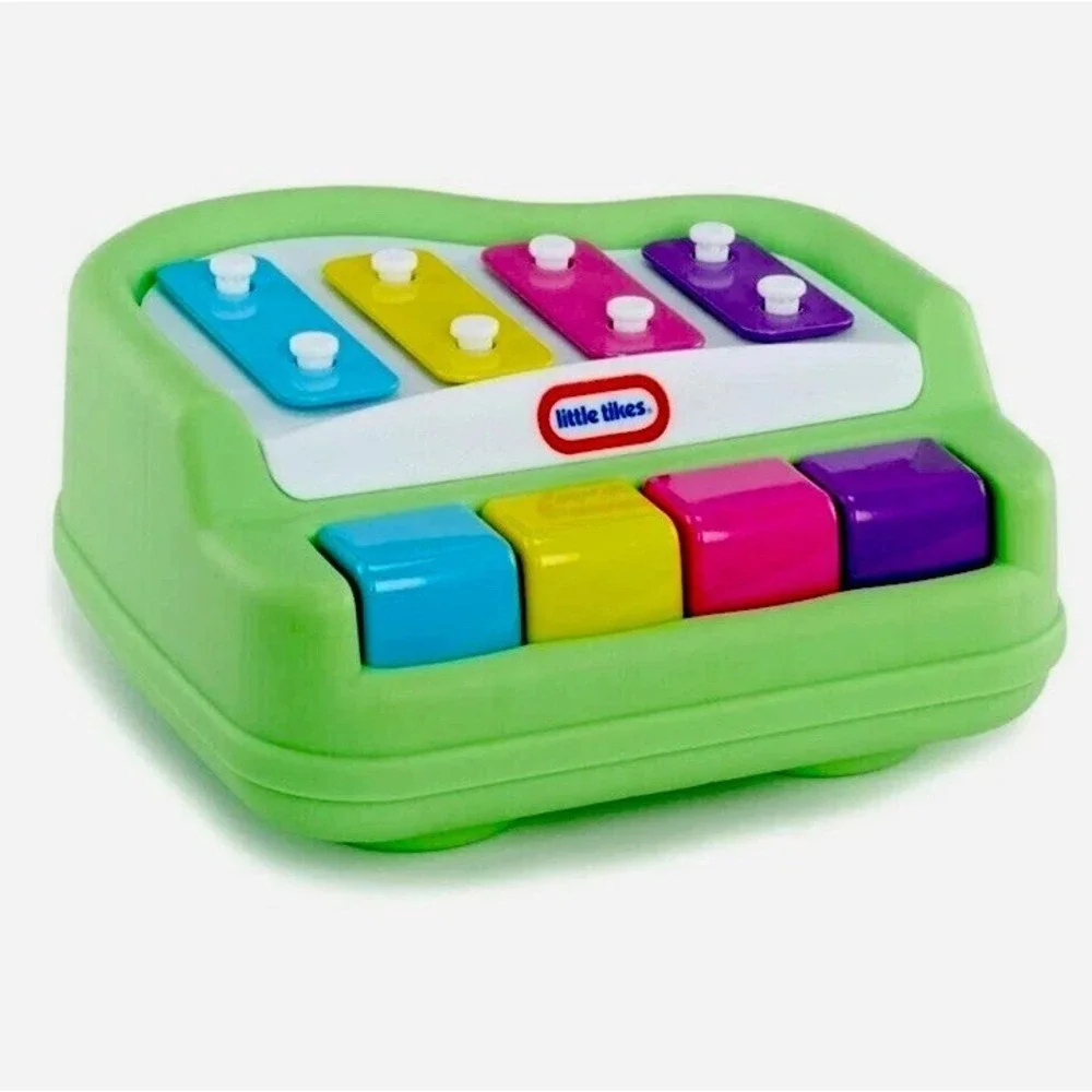 Little Tikes Tap-A-Tune Piano‎ Baby Toddler Toy Instrument Green #642899 EUC!